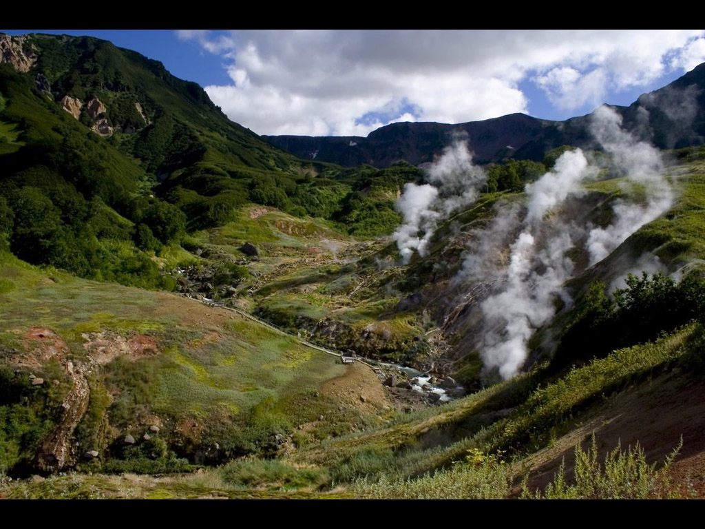 Geiser valley (Долина гейзеров, Кроноцкий заповедник, Камчатка)
